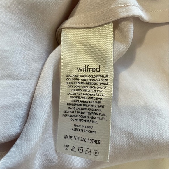Aritzia Wilfred‎ Allusion Camisole Light White Violet Size M - Picture 6 of 9